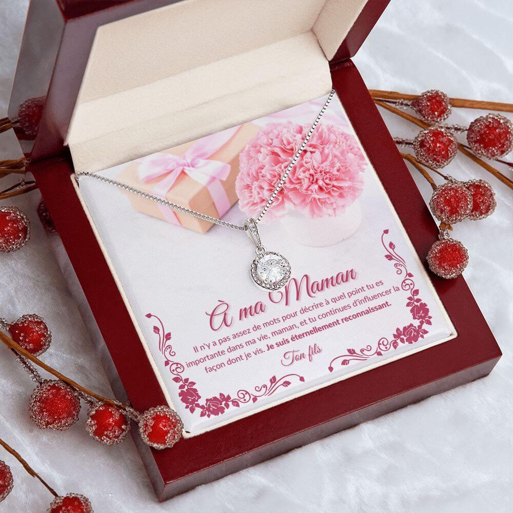 À ma Maman, Eternal Hope Necklace, de la part de ton fils - Best Today's Gifts