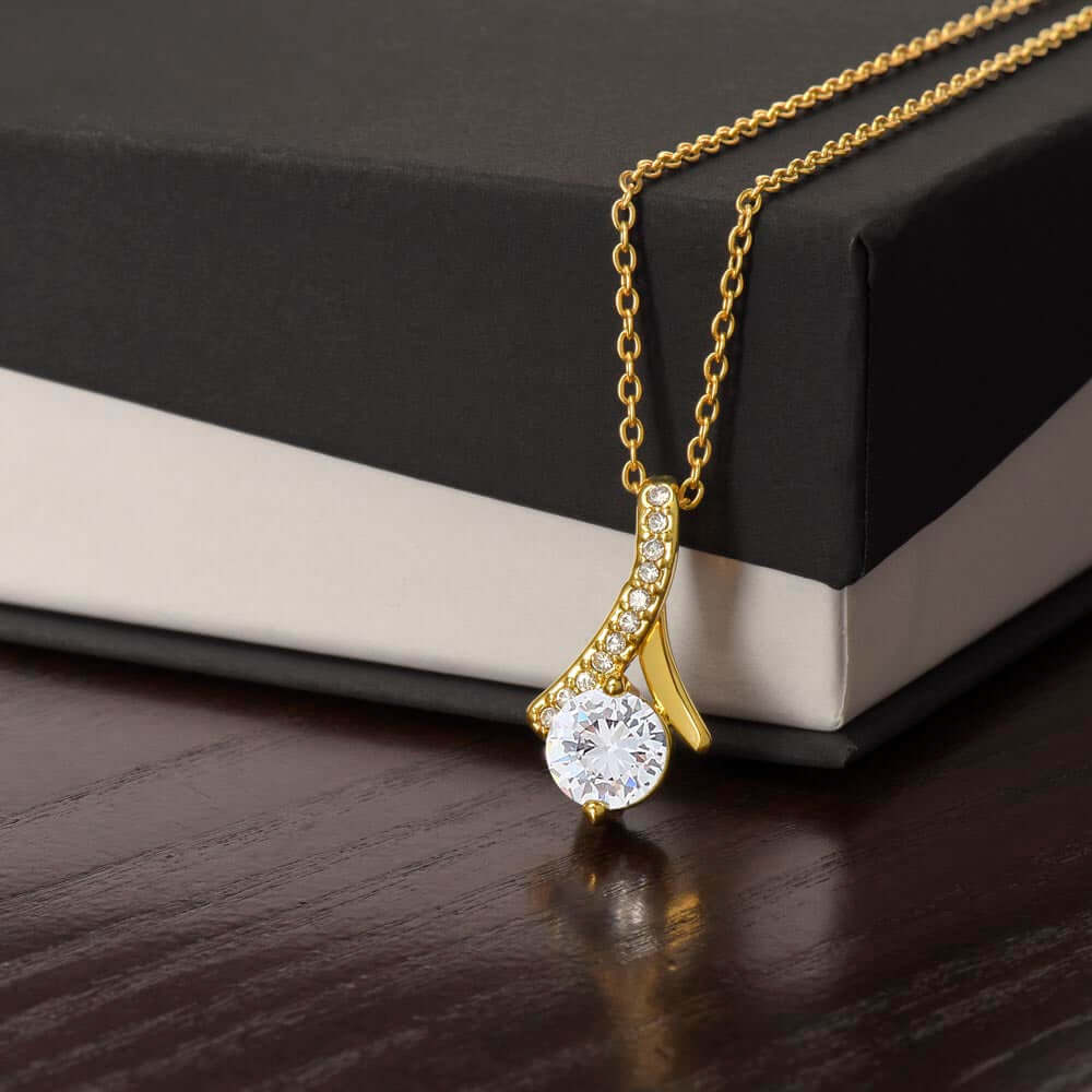 To My Soulmate Alluring Beauty Necklace, Necklace For Her, Soulmate Necklace Gift For Her, Soulmate Gift, Soulmate Jewelry, Jewelry Gift Her - Best Today's Gifts