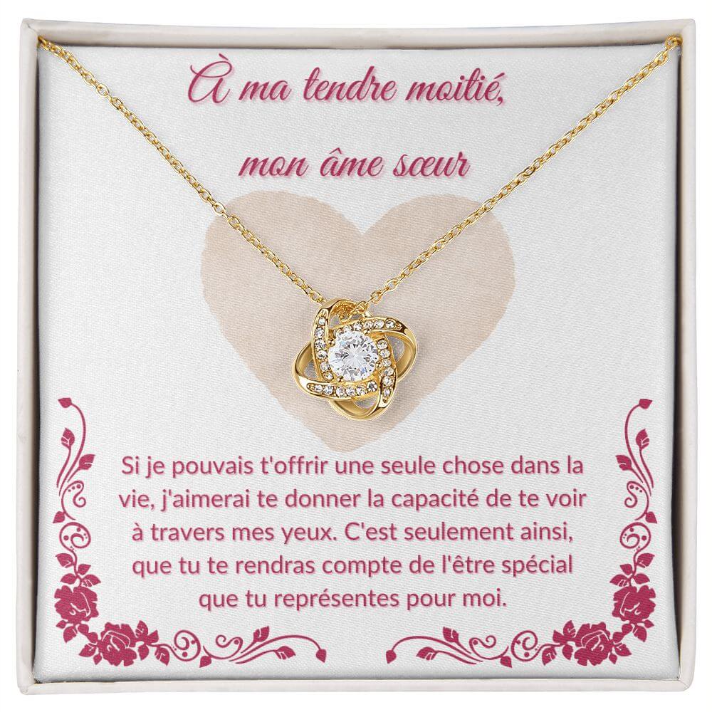 À mon âme sœur, Love Knot Necklace - Best Today's Gifts