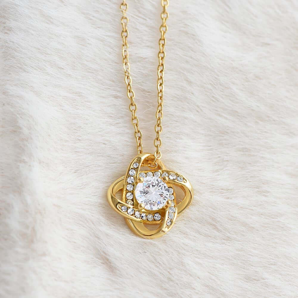 À mon âme sœur, Love Knot Necklace - Best Today's Gifts