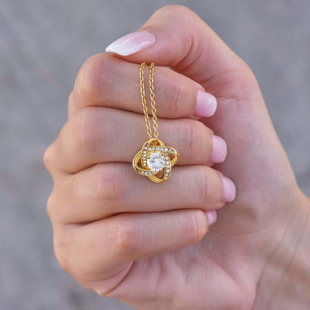 À mon âme sœur, Love Knot Necklace - Best Today's Gifts