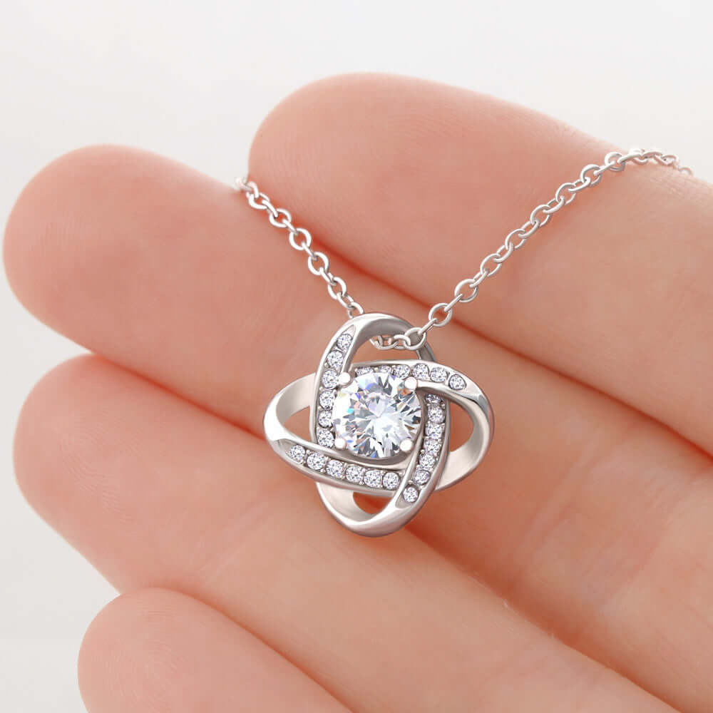À mon âme sœur, Love Knot Necklace - Best Today's Gifts