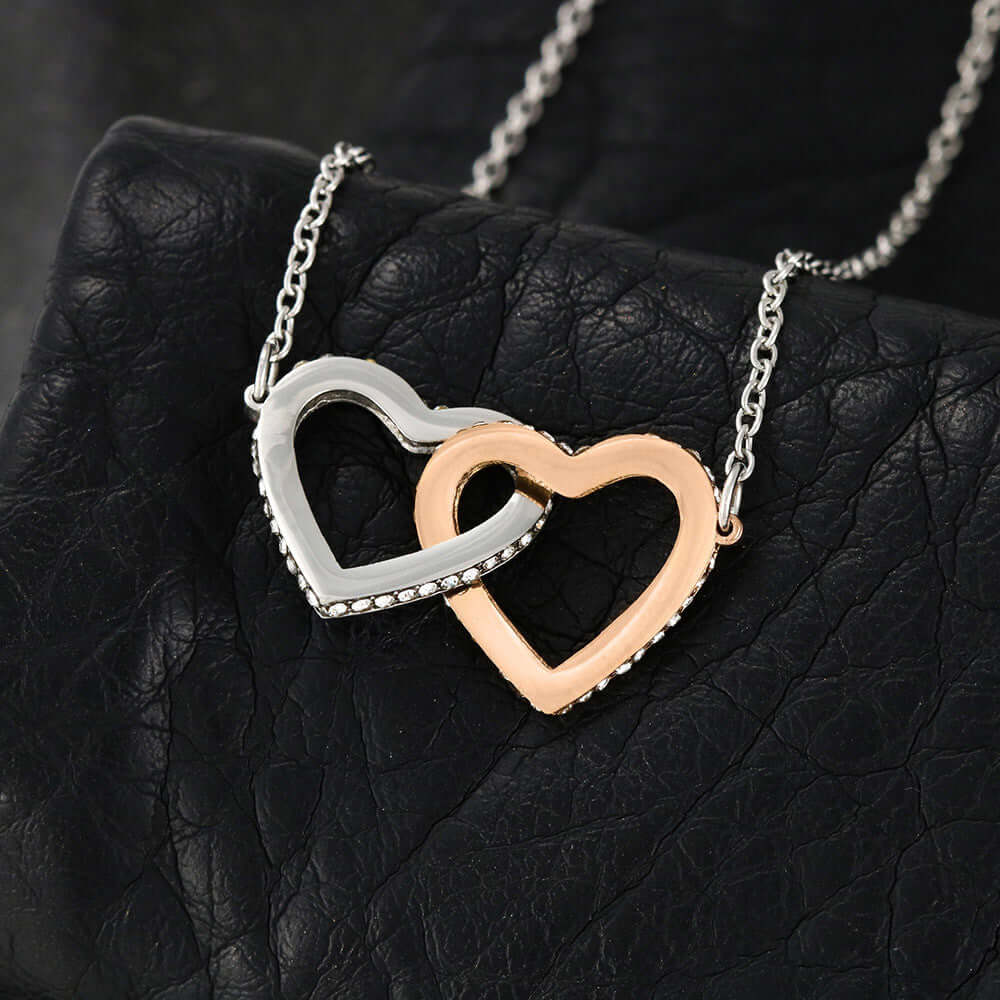 À mon âme sœur, Interlocking Hearts Necklace - Best Today's Gifts