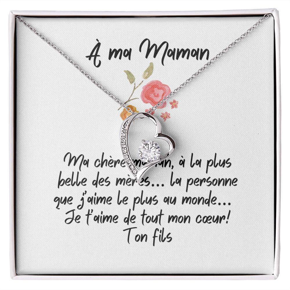 À ma Maman - Forever Love Necklace, de la part de ton fils - Best Today's Gifts