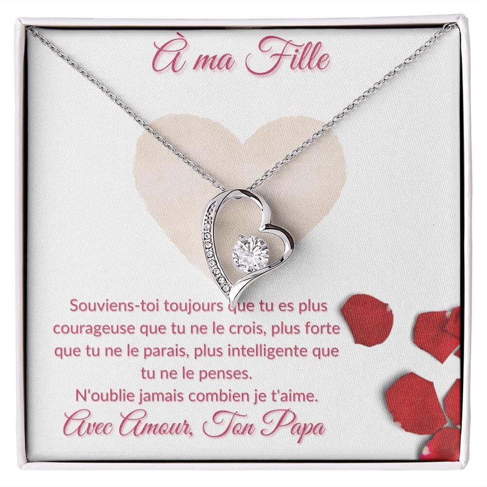 Forever Love Necklace - À ma fille, de ton père - Best Today's Gifts