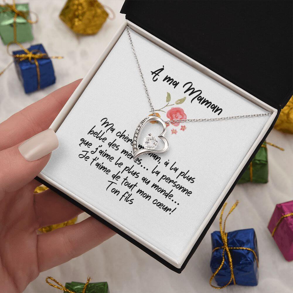 À ma Maman - Forever Love Necklace, de la part de ton fils - Best Today's Gifts