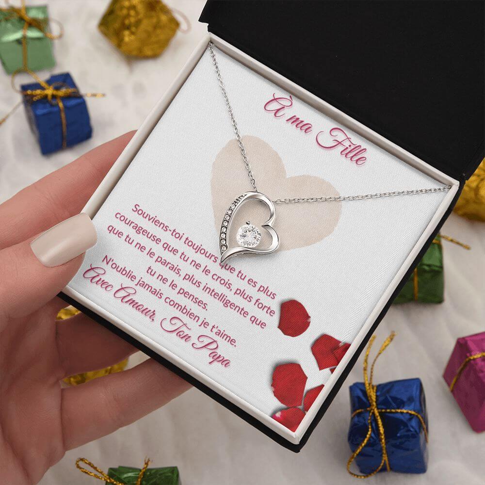 Forever Love Necklace - À ma fille, de ton père - Best Today's Gifts