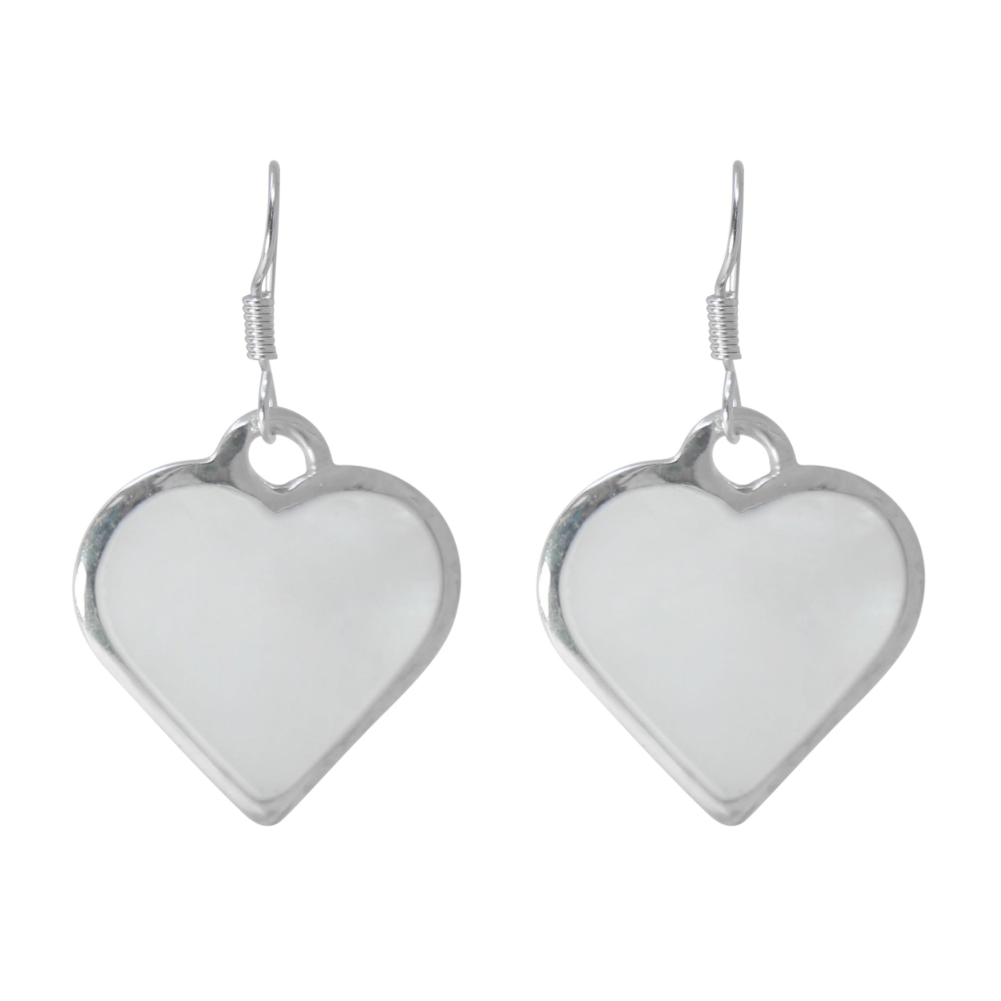 Mother of Pearl Heart Dangle Earrings - Best Today's Gifts